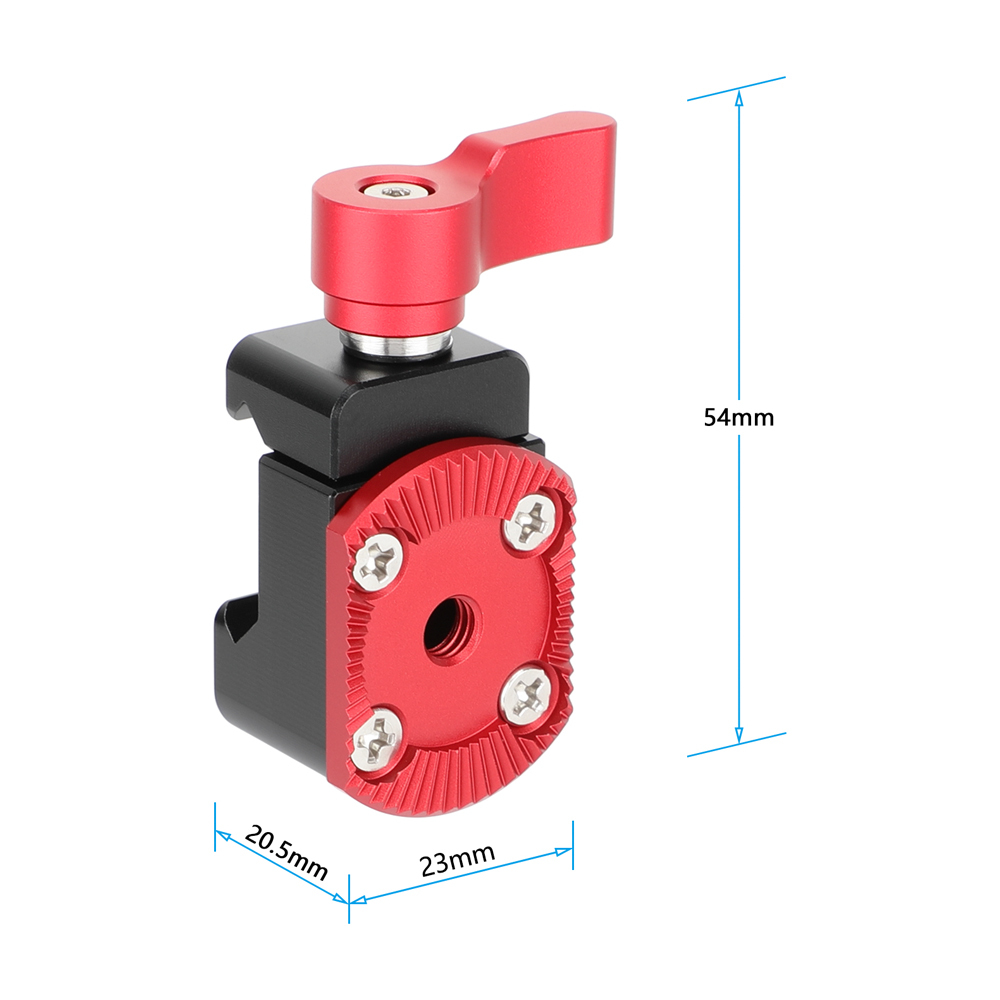 CAMVATE Quick Release NATO Clamp With ARRI Rosette M6 Thread Mount