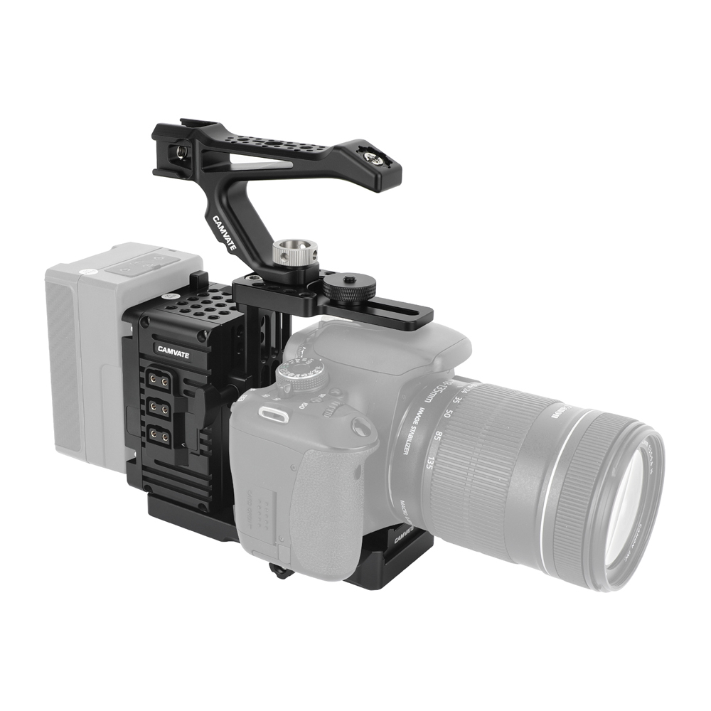 CAMVATE Height-Adjustable Camera Cage Expansion Module Cineback