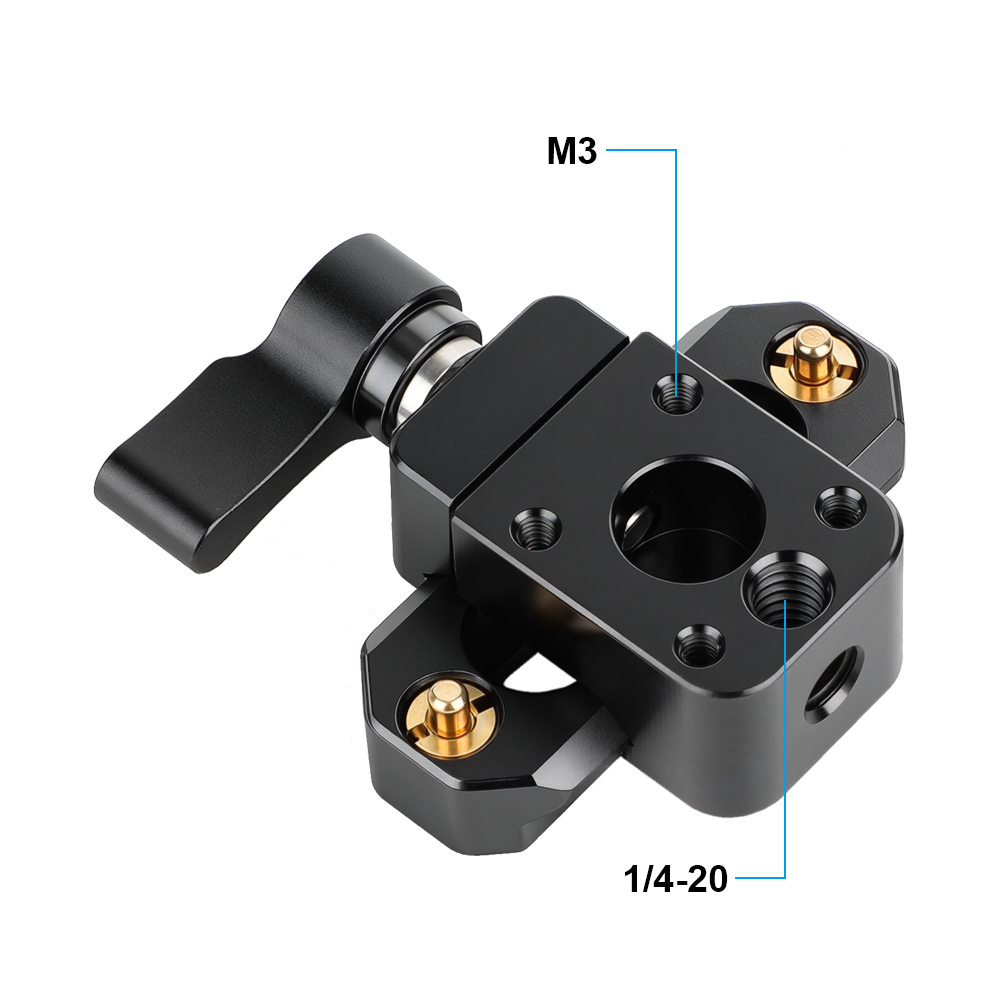 CAMVATE Swat Rail Clamp & safety rail（5cm）