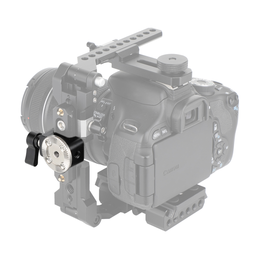 CAMVATE Quick Release NATO Clamp With ARRI Rosette M6 Thread Mount
