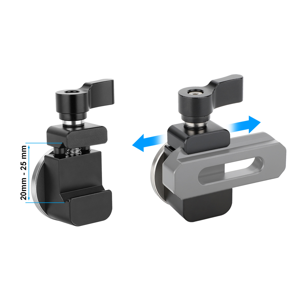 CAMVATE Quick Release NATO Clamp With ARRI Rosette M6 Thread Mount