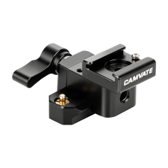 CAMVATE Quick Release Clamp( Black Wingnut) & Cold Shoe Mount Adapter