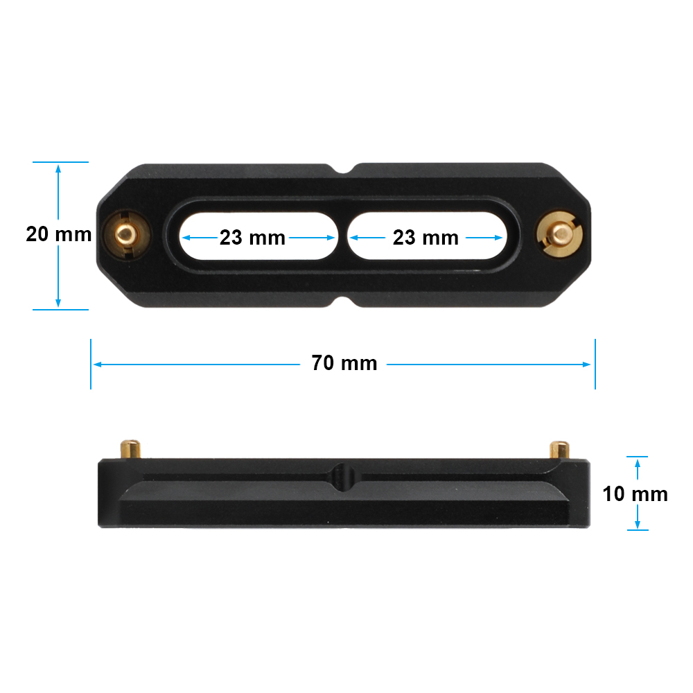 CAMVATE Quick Release Safety Rail 7cm