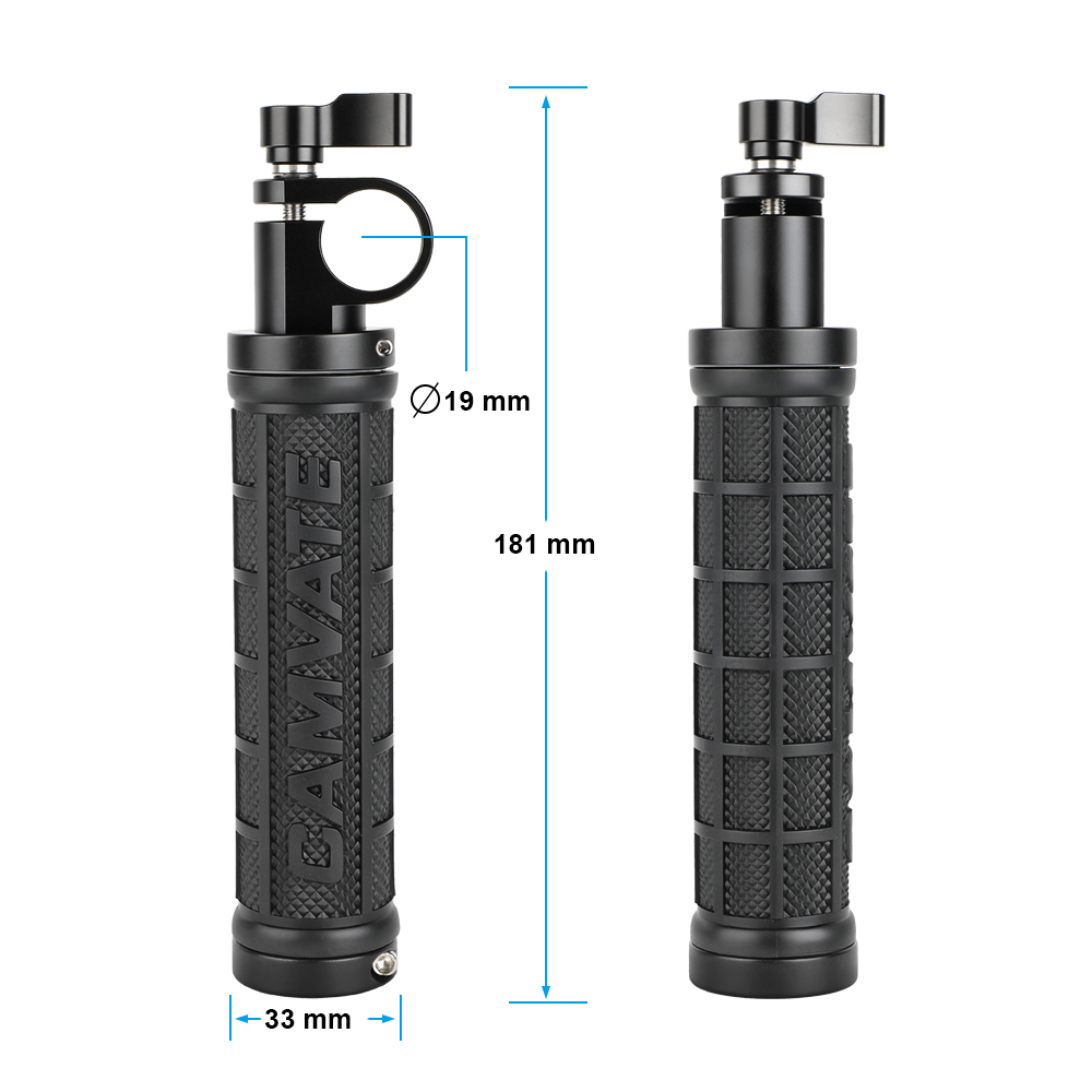 CAMVATE 19mm Rod Clamp Handle Grip For Rod Support Shoulder DSLR Rig