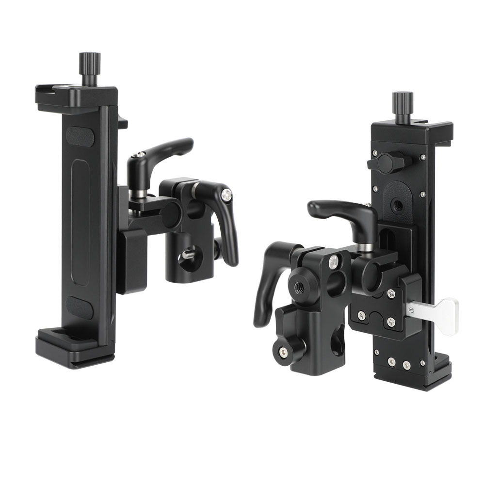 CAMVATE Adjustable VESA Monitor Bracket with with180° Swivel and 5/8" Pole Mount
