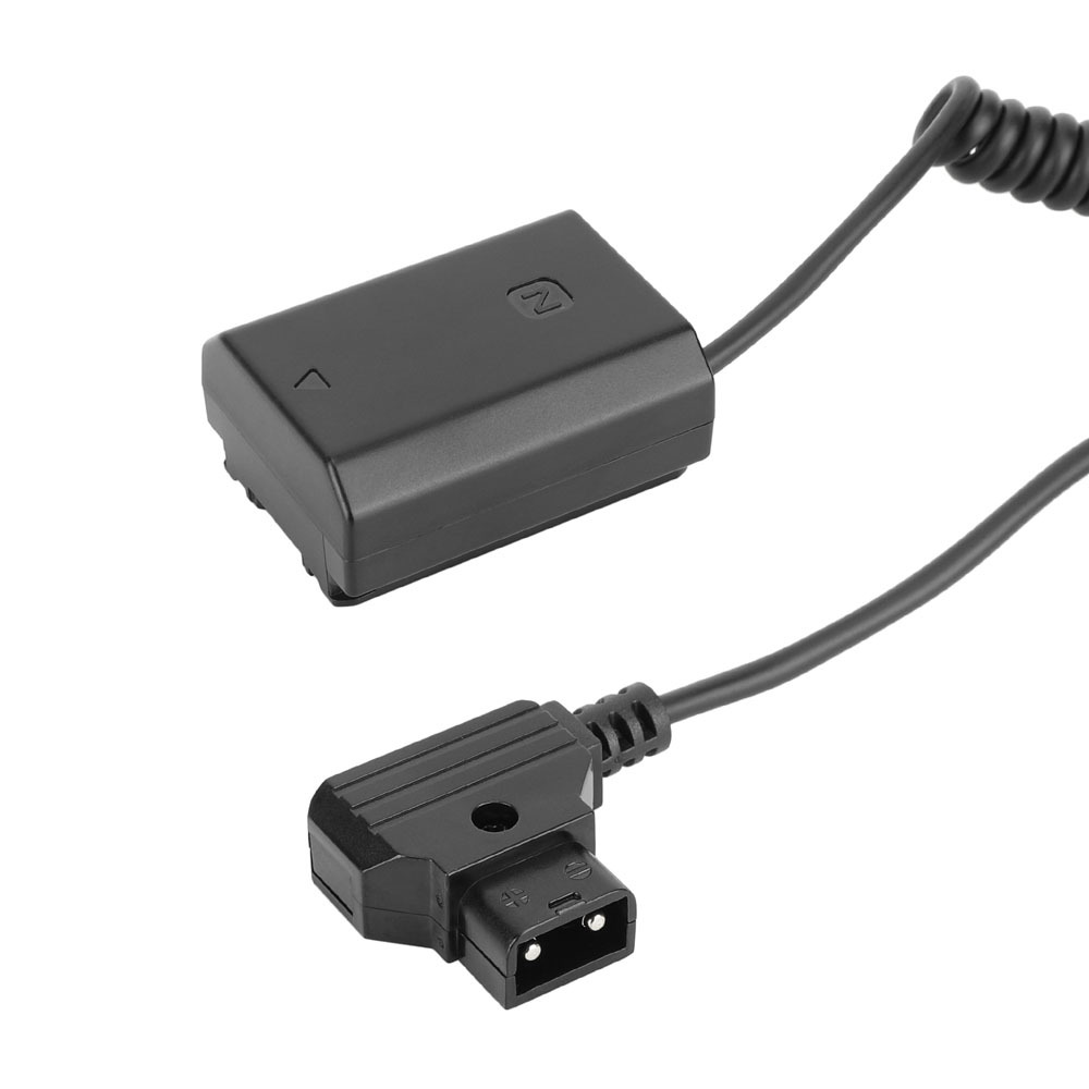 CAMVATE 2.5mm DC Barrel to Sony NP-FZ100 Dummy Battery Cable (39.4")