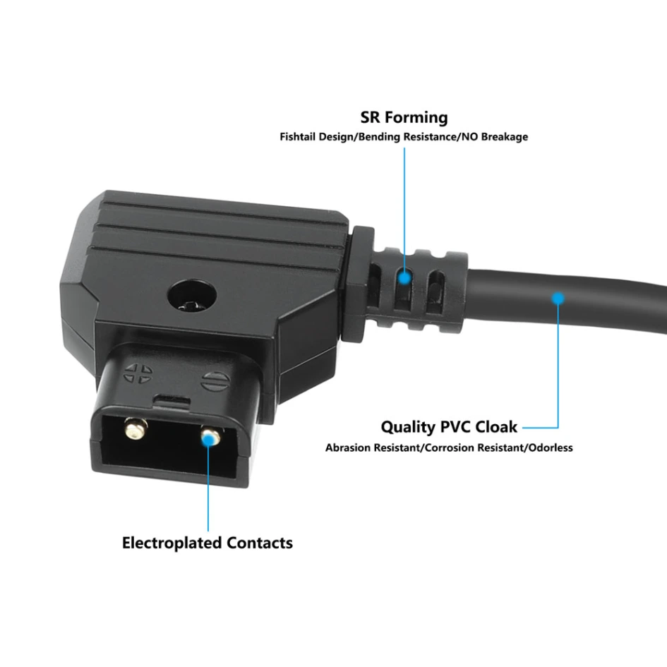 Adaptador Batería D-Tap A NP-FW50 (Batería Ficticia) Para Sony Alpha A7, A7SII, A7RII, A6300, A6500, NEX - Grabación Continua
