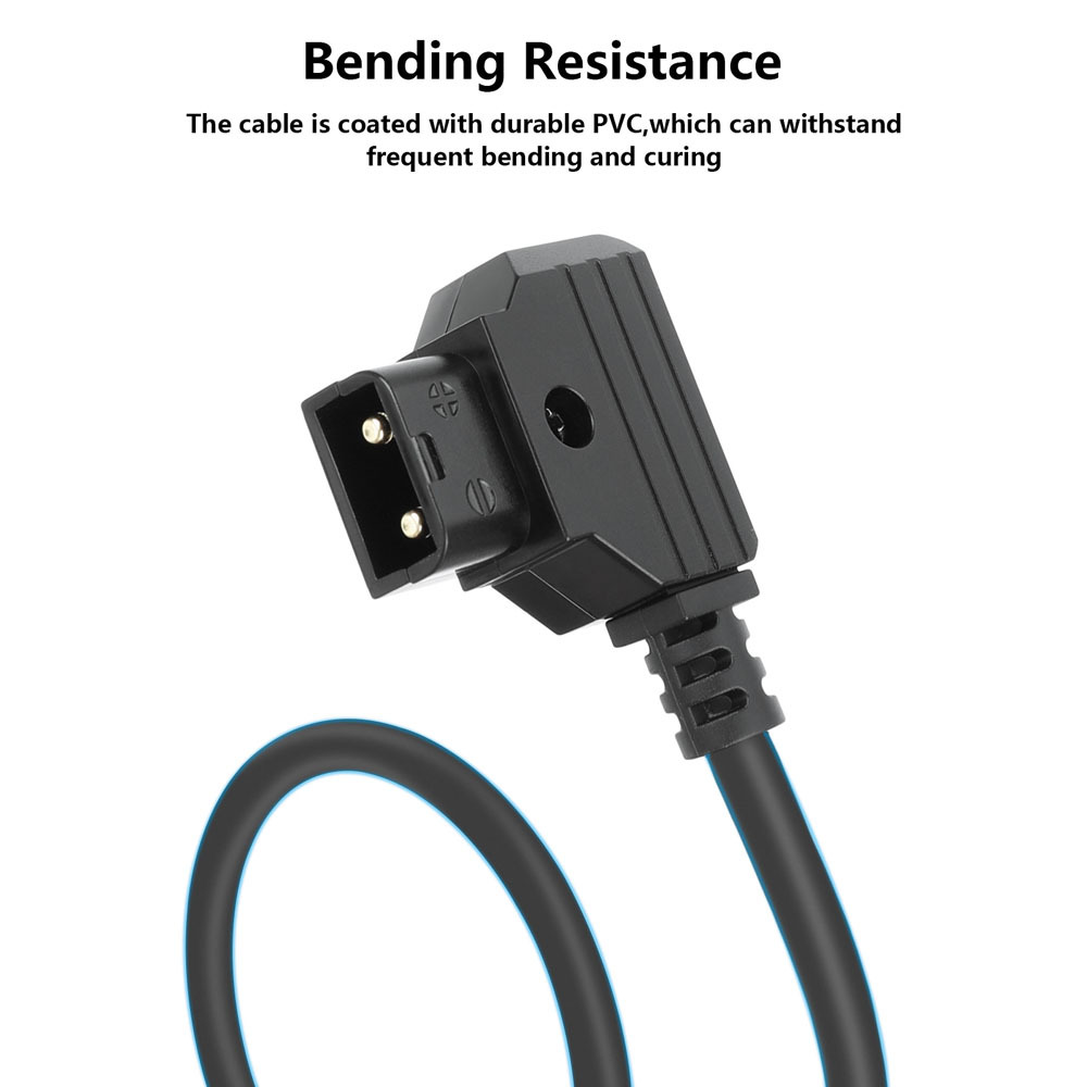 CAMVATE 2.5mm DC Barrel to Sony NP-FZ100 Dummy Battery Cable (39.4")