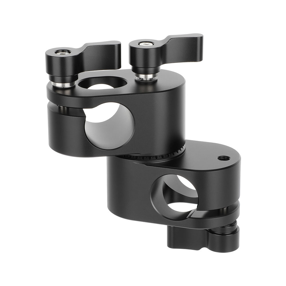 CAMVATE Adjustable 19mm Rod Holder with ARRI-Style Rosette Joint