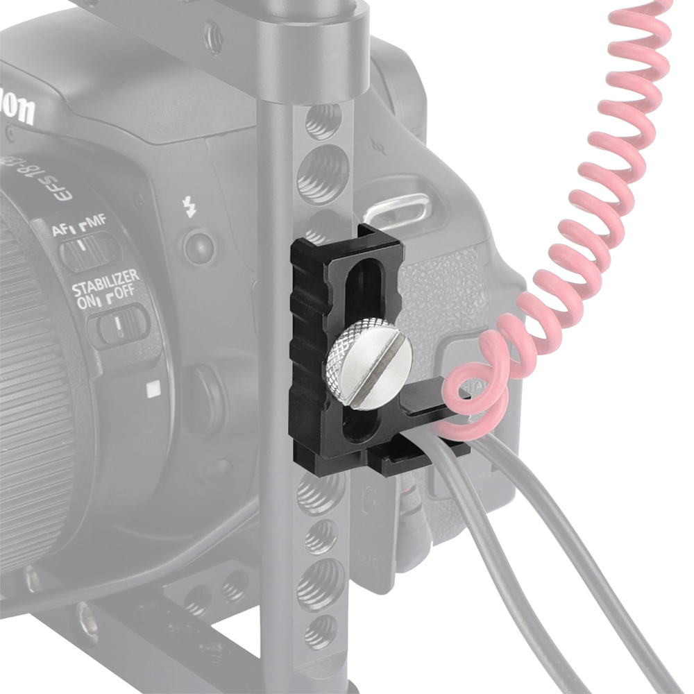 CAMVATE HDMI Cable Clamp Wire Holder Protector With 1/4"-20 Mounting Stud