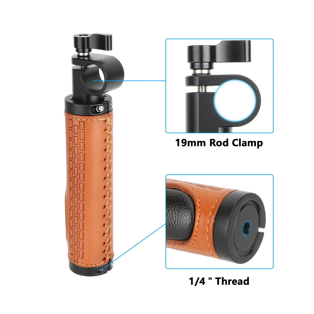 CAMVATE 19mm Rod Clamp Handle Grip For Rod Support Shoulder DSLR Rig