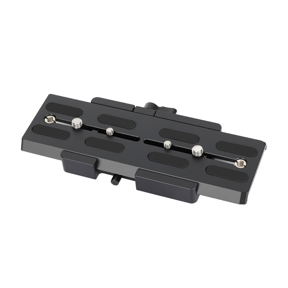 CAMVATE ARRI-Style Dovetail Camera Mount Plate with Clamp Base