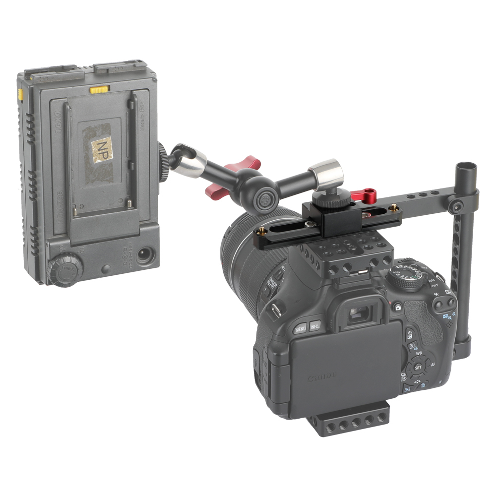 CAMVATE NATO Rail Clamp with 3.9" Safety Rail V2