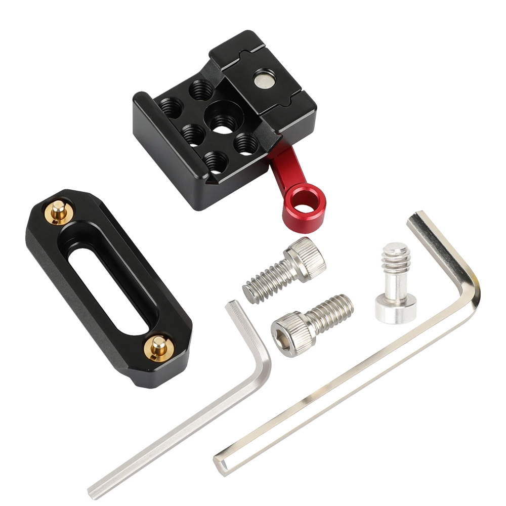 CAMVATE NATO Rail Clamp with 2" Safety Rail V2