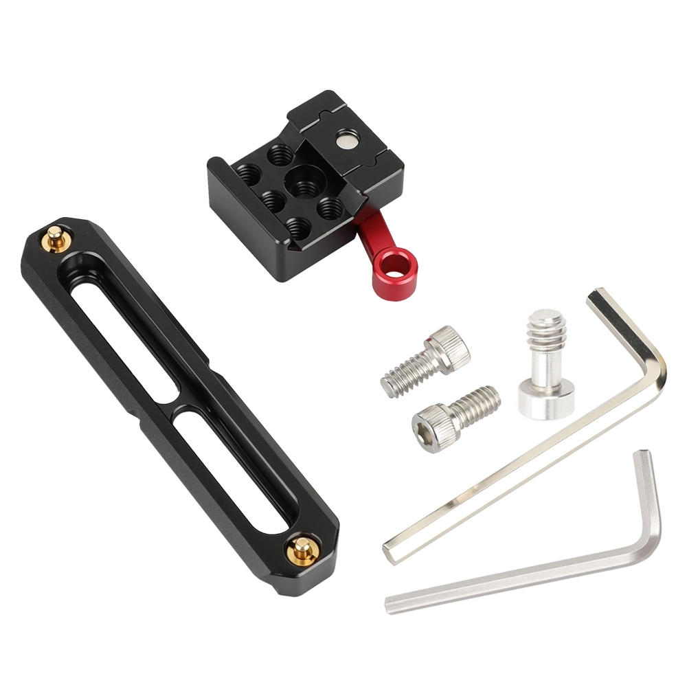 CAMVATE NATO Rail Clamp with 3.9" Safety Rail V2