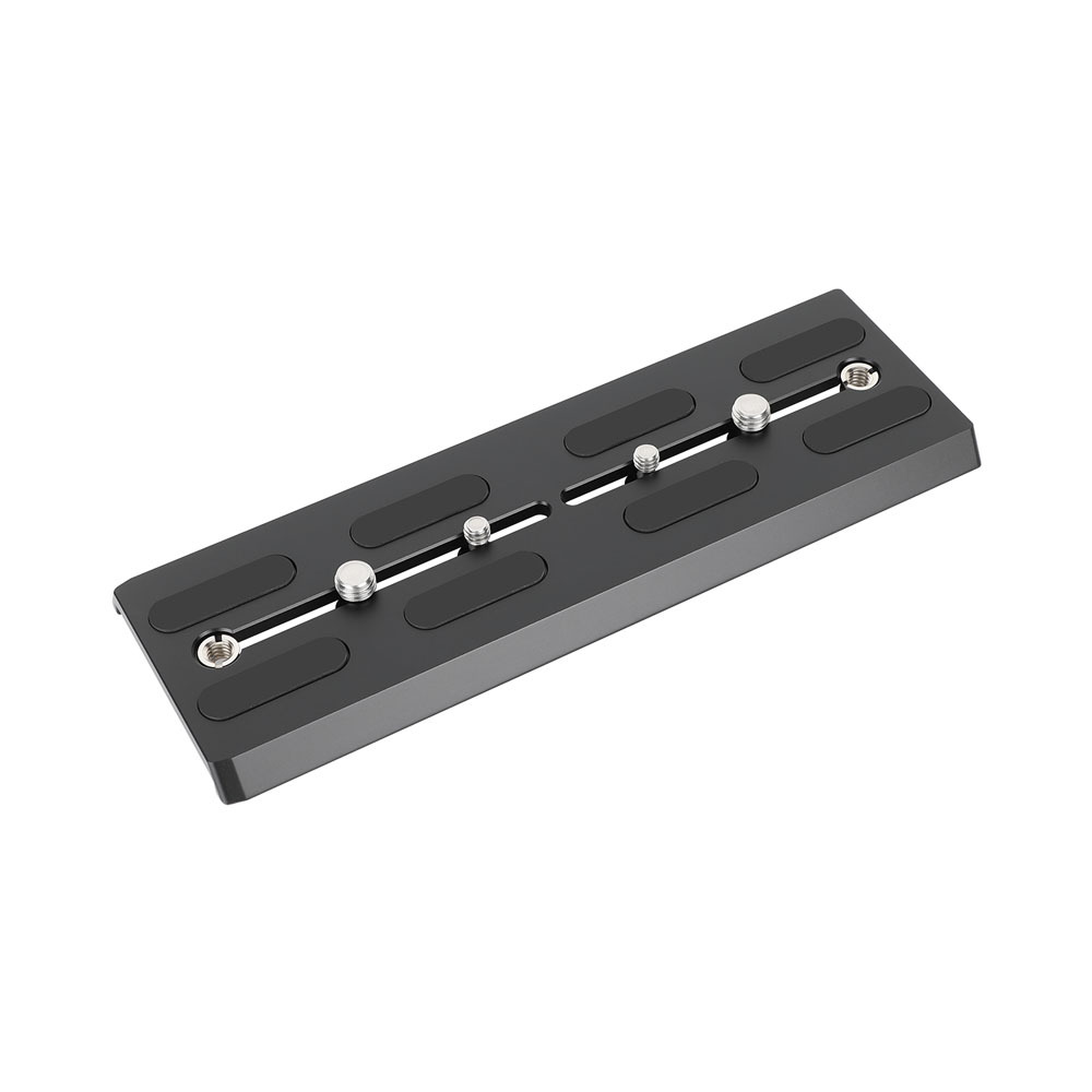 CAMVATE 8" ARRI-Style Dovetail Quick Release Camera Plate with Receiver Base