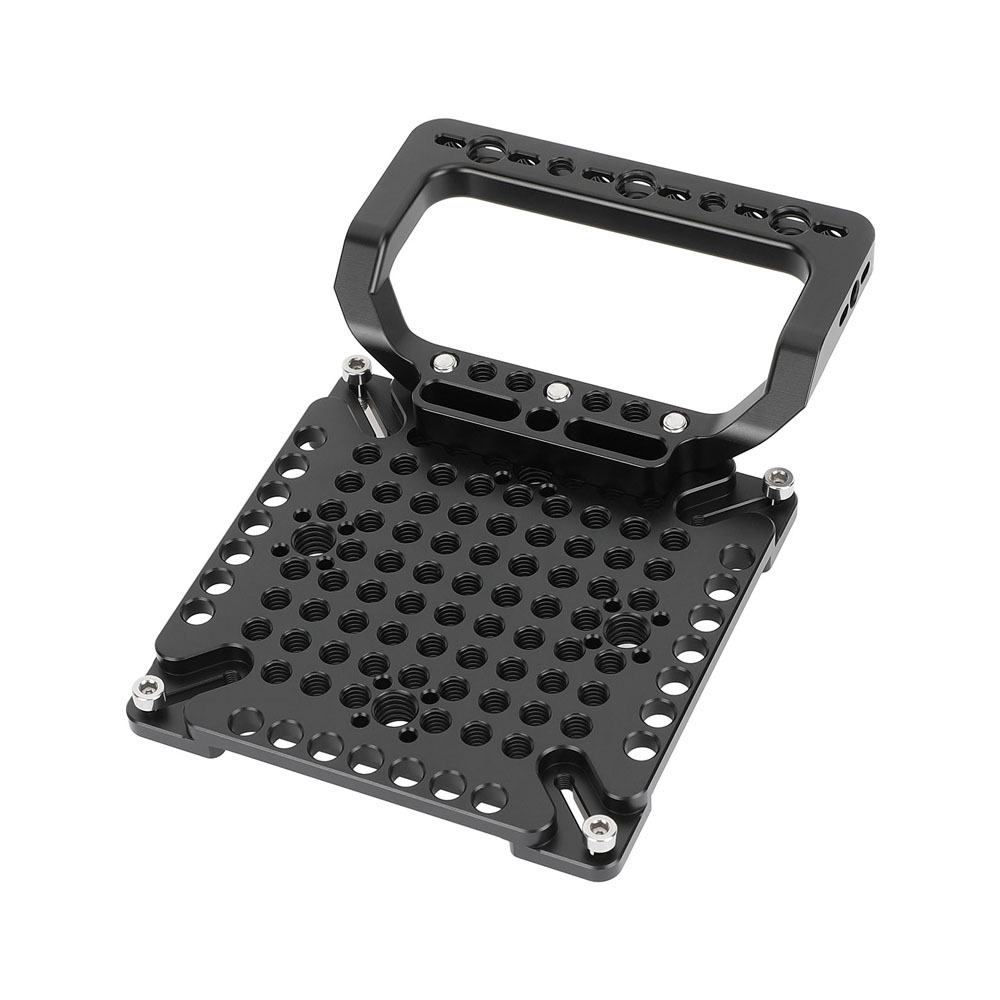 CAMVATE Cheese Plate Extension Mounting Platform with VESA Mount & Orange Handle (75 x 75mm, 100 x 100mm, 200 x 200mm)