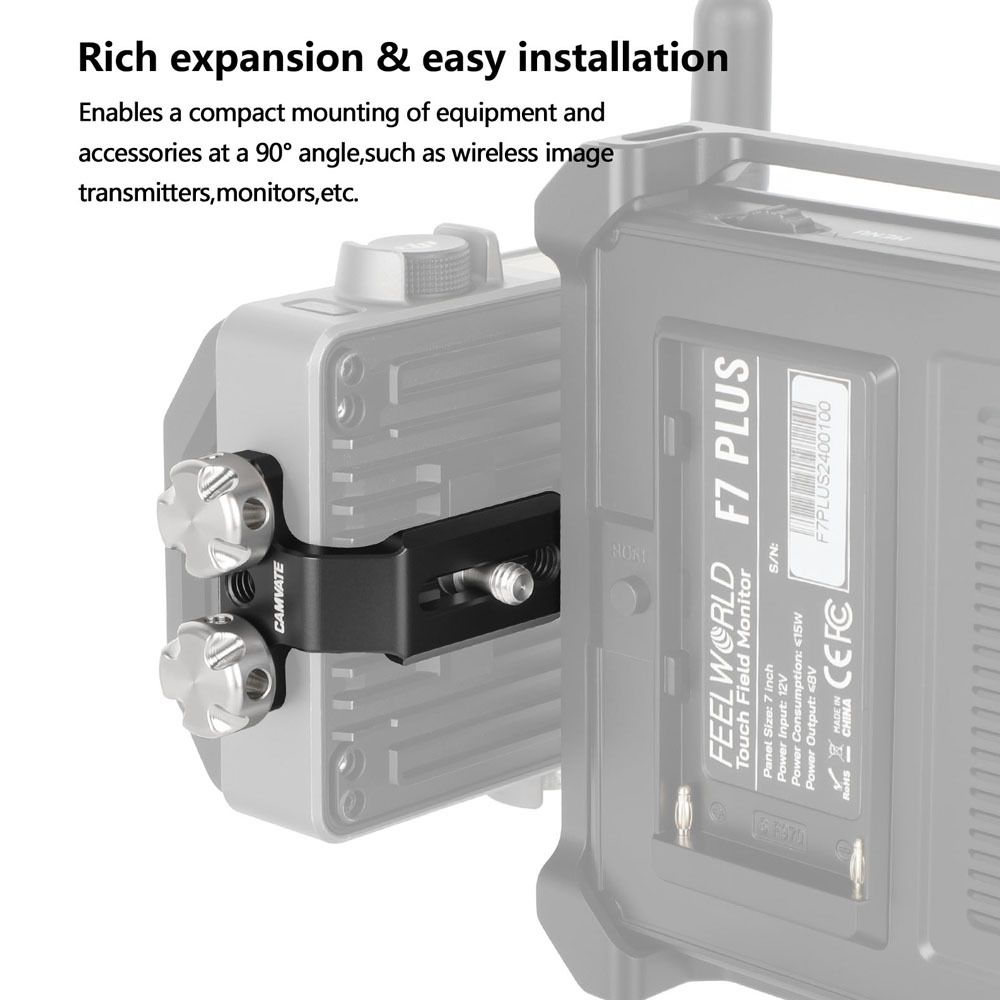 CAMVATE Foldable L-Bracket with Arca-Type Plate