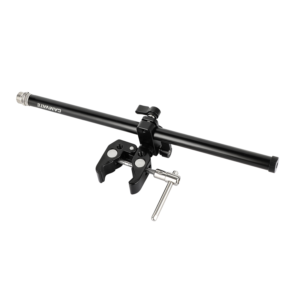 CAMVATE Microphone Mount with Super Clamp Crab Pliers