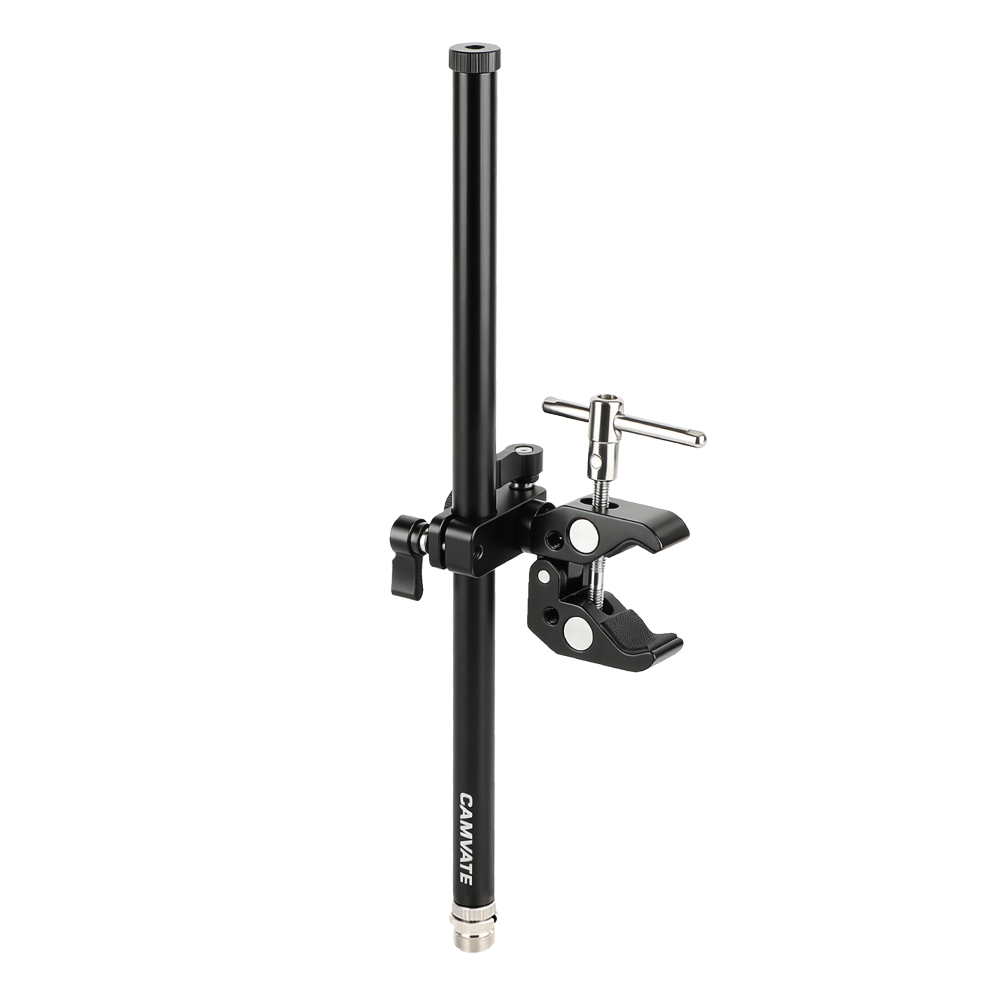 CAMVATE Microphone Mount with Super Clamp Crab Pliers