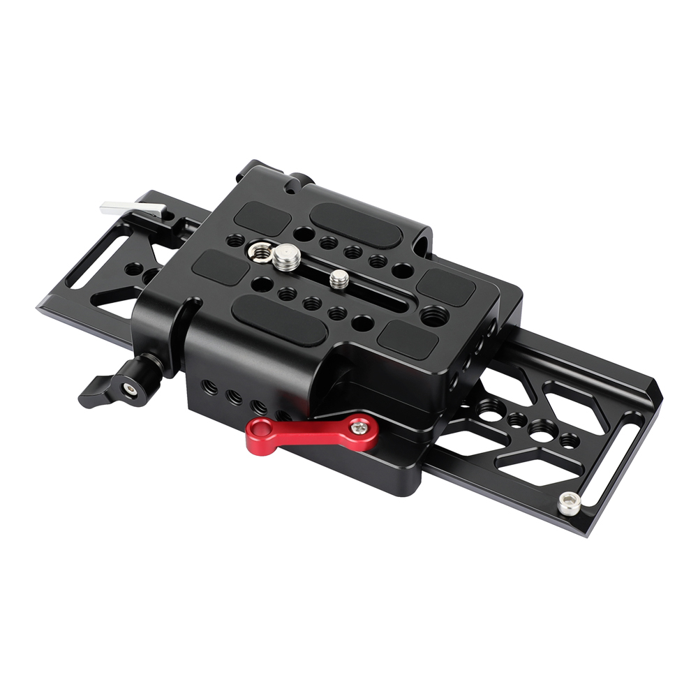 CAMVATE 8" ARRI-Standard Dovetail Plate and 15mm LWS Baseplate