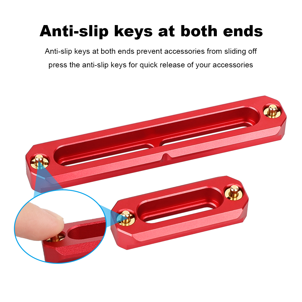 CAMVATE Quick Release NATO Safety Rail Set (2", 3.9")