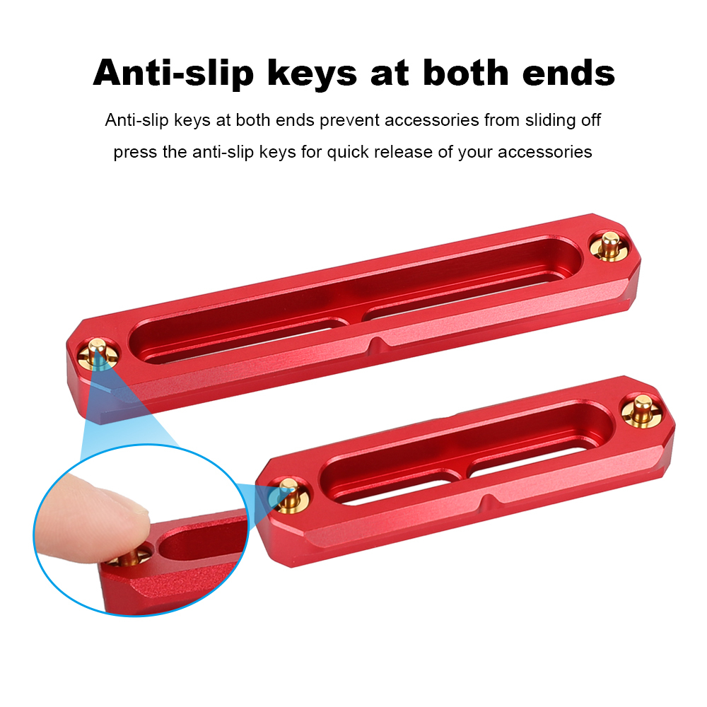 CAMVATE Quick Release NATO Safety Rail Set (2.8", 3.9")