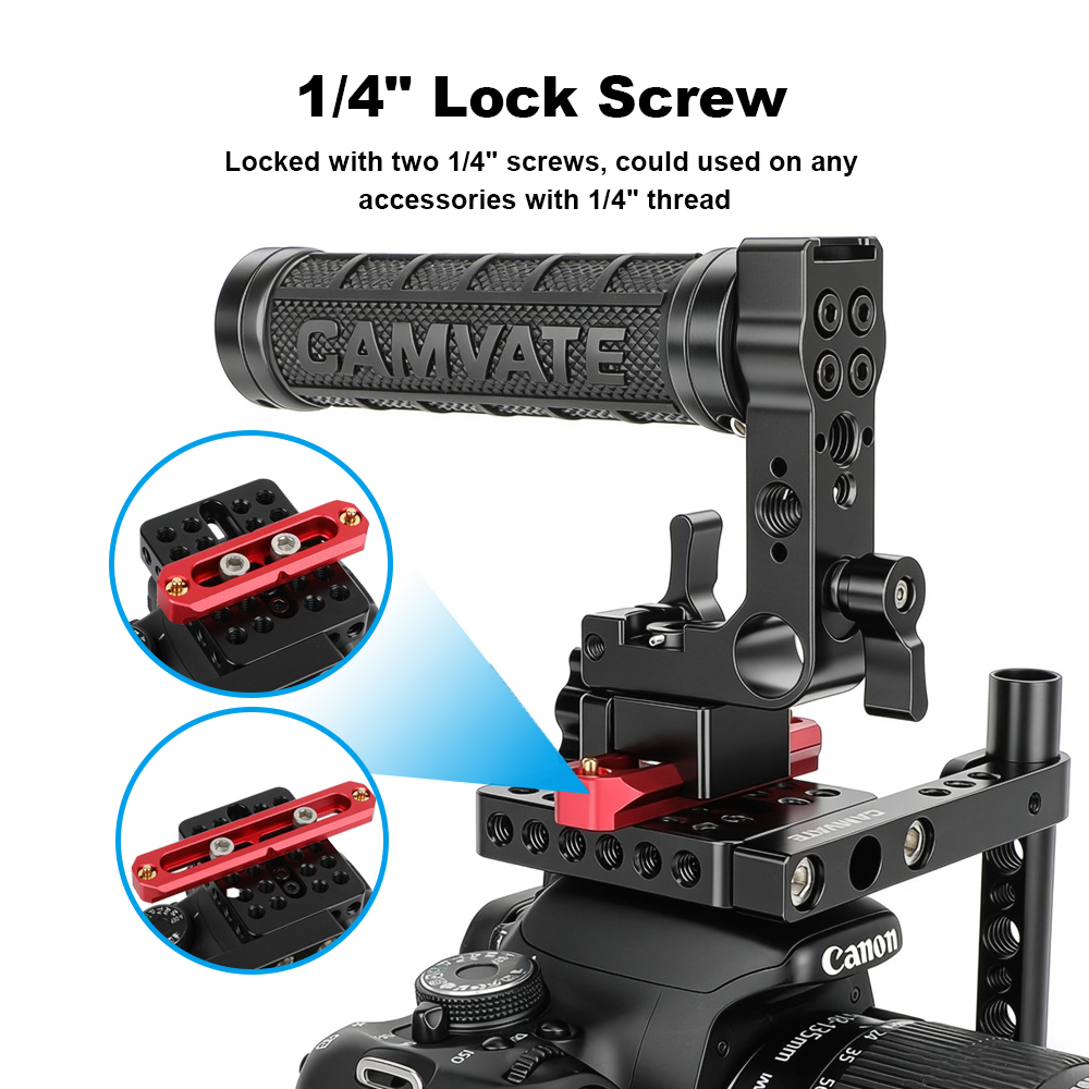CAMVATE Quick Release NATO Safety Rail Set (2.8", 3.9")