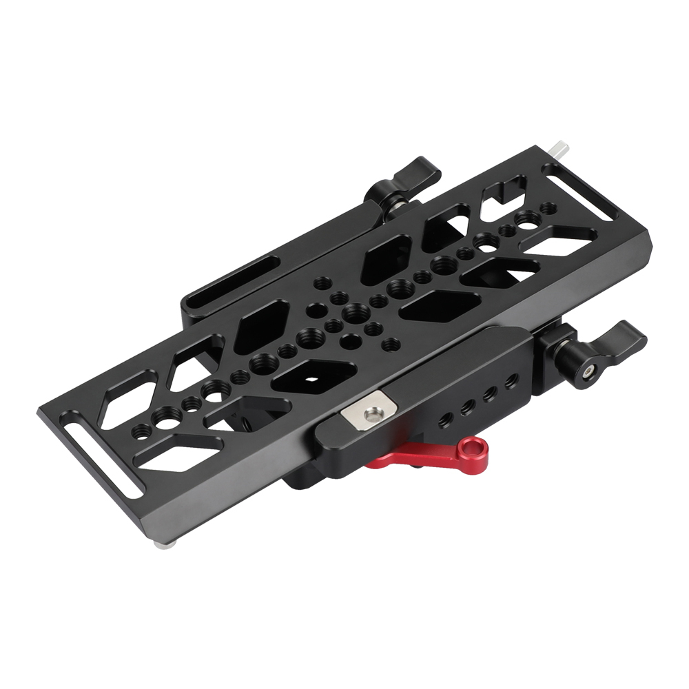 CAMVATE 8" ARRI-Standard Dovetail Plate and 15mm LWS Baseplate