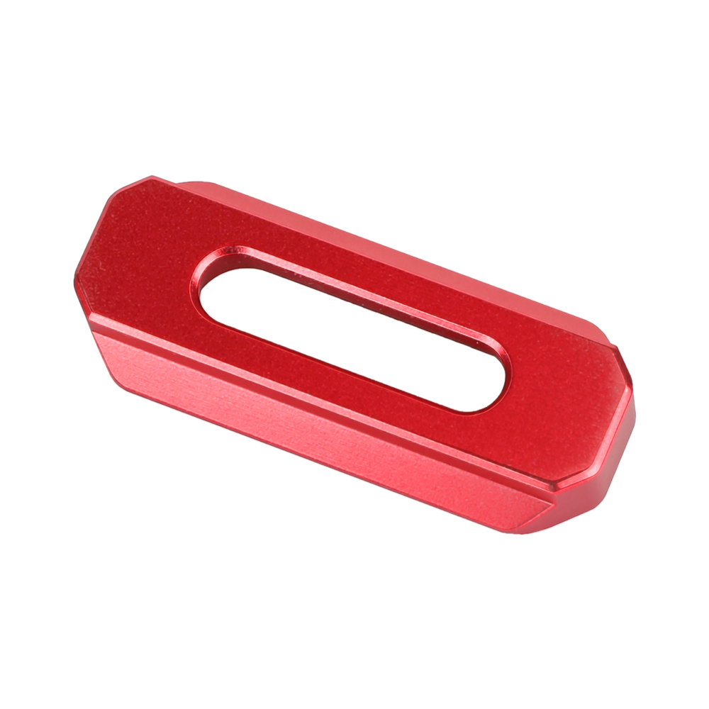CAMVATE Standard NATO Rail 50mm Red Color Quick Release Bar With Anti-fall Spring Pins For DSLR Camera Cage Rig