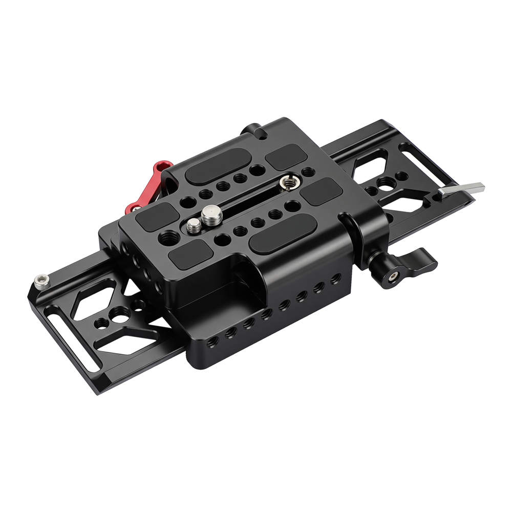 CAMVATE 8" ARRI-Standard Dovetail Plate and 15mm LWS Baseplate