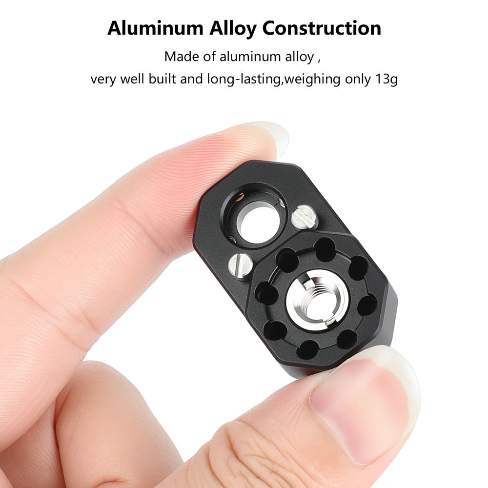 CAMVATE 1/4"-20 to 3/8"-16 Anti-Twist Accessory Adapter for SmallHD Monitors