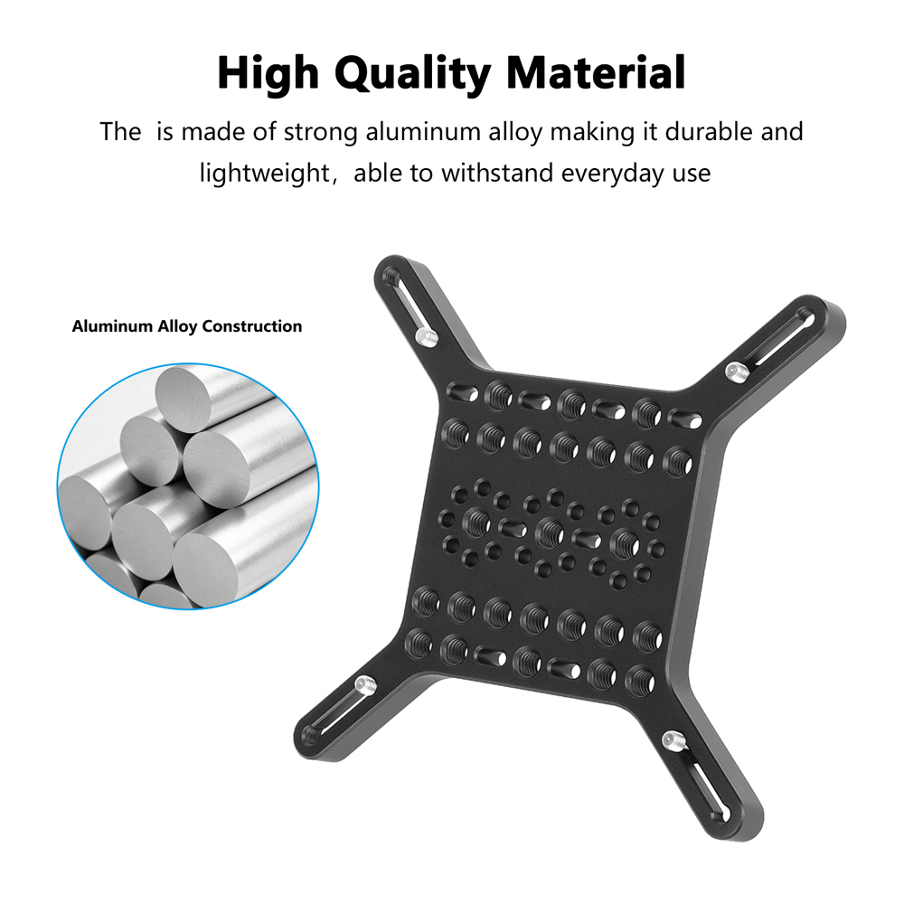 CAMVATE Multipurpose VESA Adapter Plate with V-Lock Mount