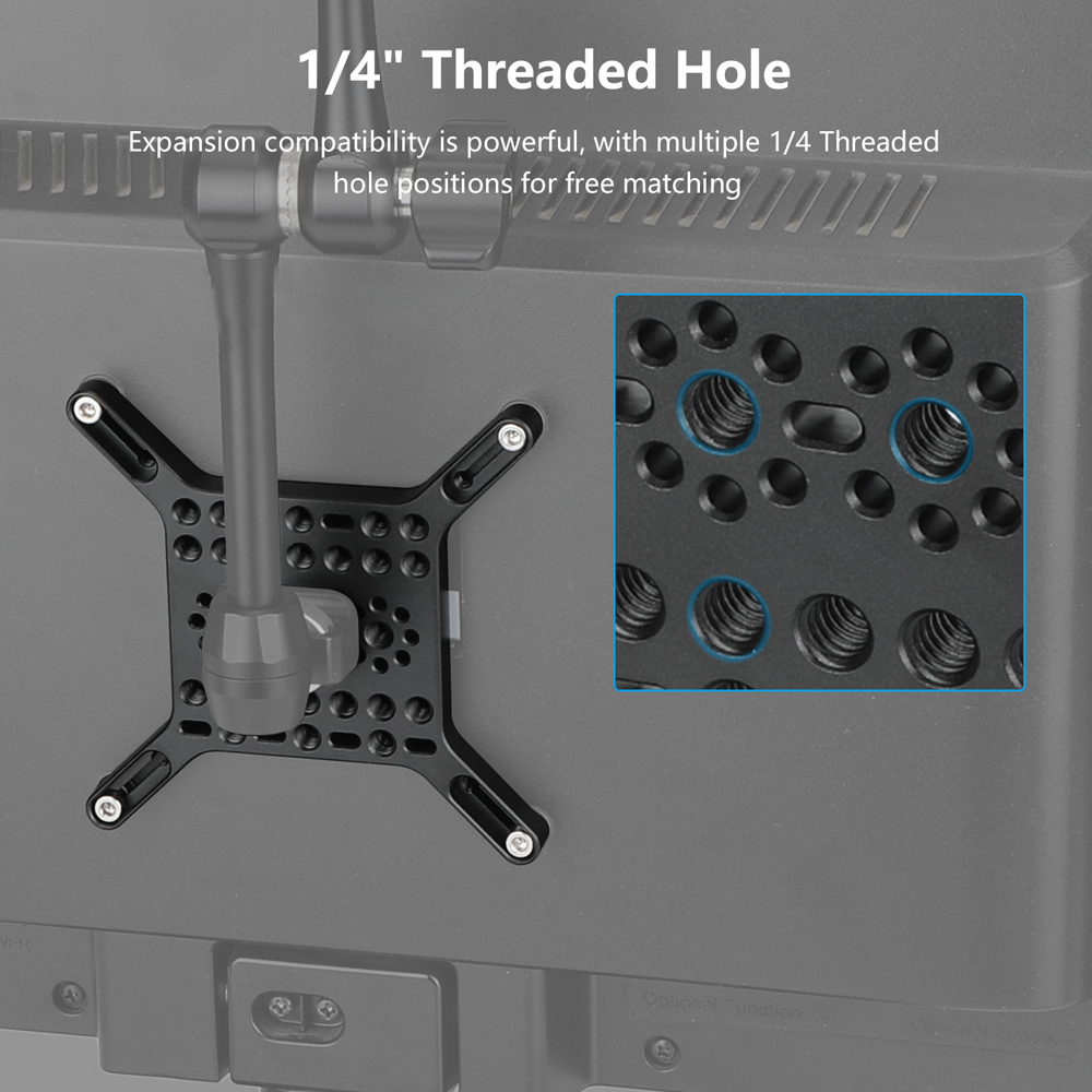 CAMVATE Multipurpose VESA Adapter Plate with V-Lock Mount