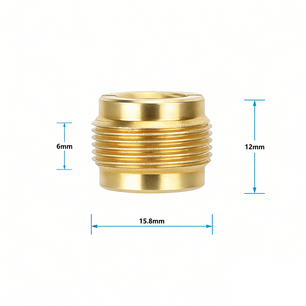 CAMVATE 3/8" Female To 5/8" Male Threaded Screw Adapter For Mic Micphone Stand