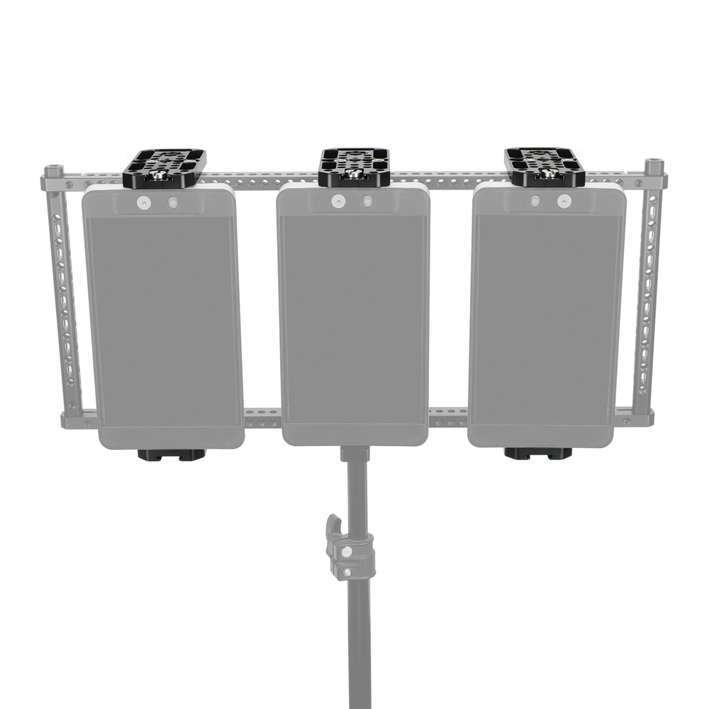 CAMVATE Cheese-Style Camera Mounting Plate with 1/4"-20 and 3/8"-16 Threads