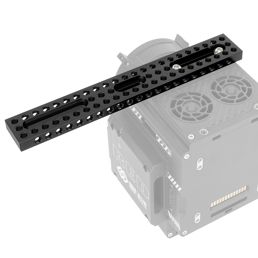 CAMVATE Camera Baseplate Extension Long Cheese Plate With Multiple 1/4"-20 Thread Holes For DLSR Camera DIY Setup