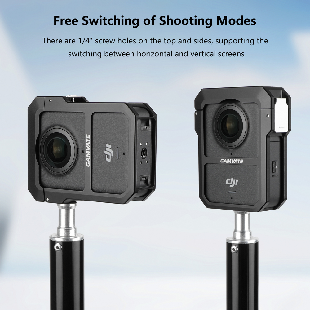 CAMVATE Support Bracket For DJI OSMO Pocket Camera Extension Setup