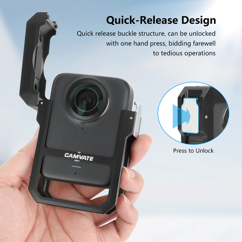 CAMVATE Support Bracket For DJI OSMO Pocket Camera Extension Setup