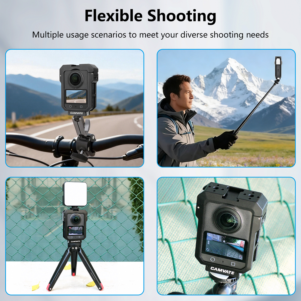 CAMVATE Support Bracket For DJI OSMO Pocket Camera Extension Setup