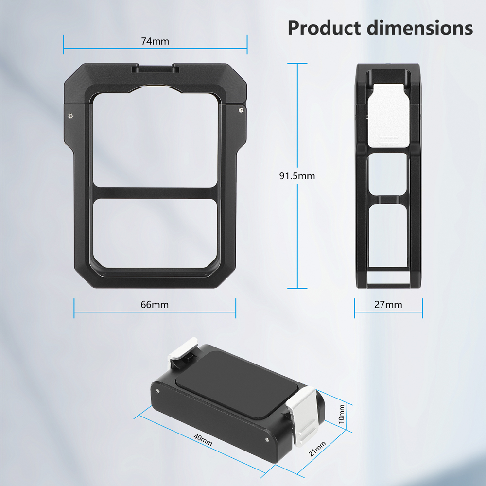 CAMVATE Support Bracket For DJI OSMO Pocket Camera Extension Setup