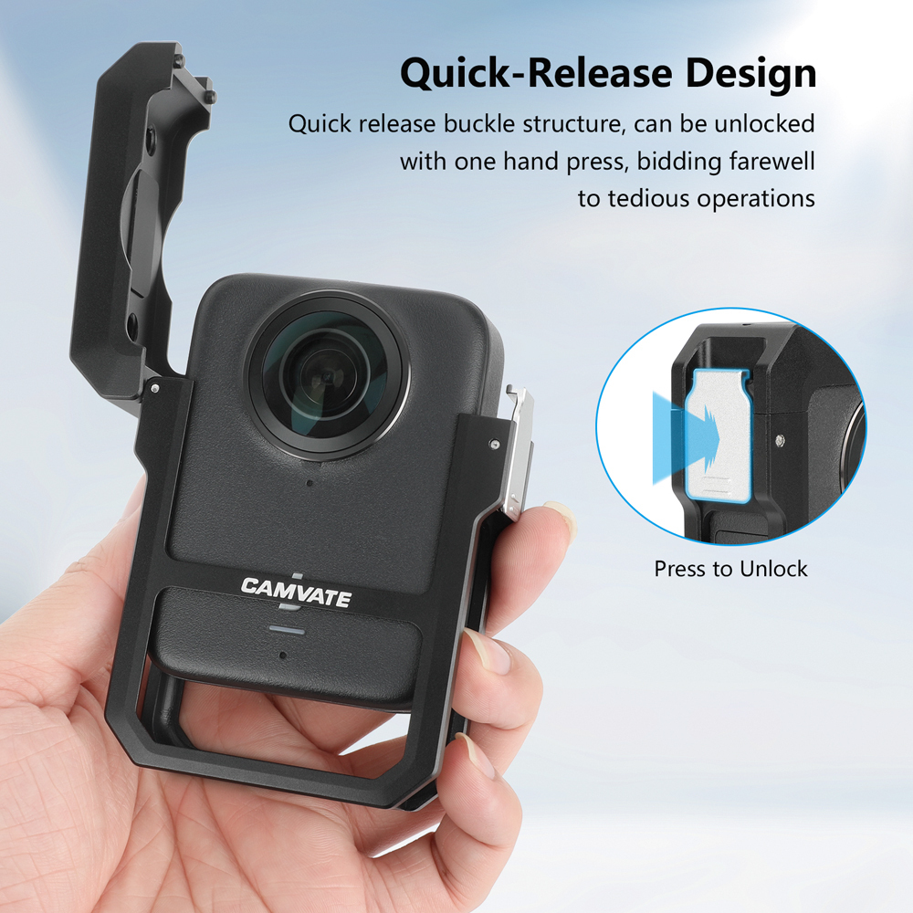 CAMVATE Support Bracket For DJI OSMO Pocket Camera Extension Setup