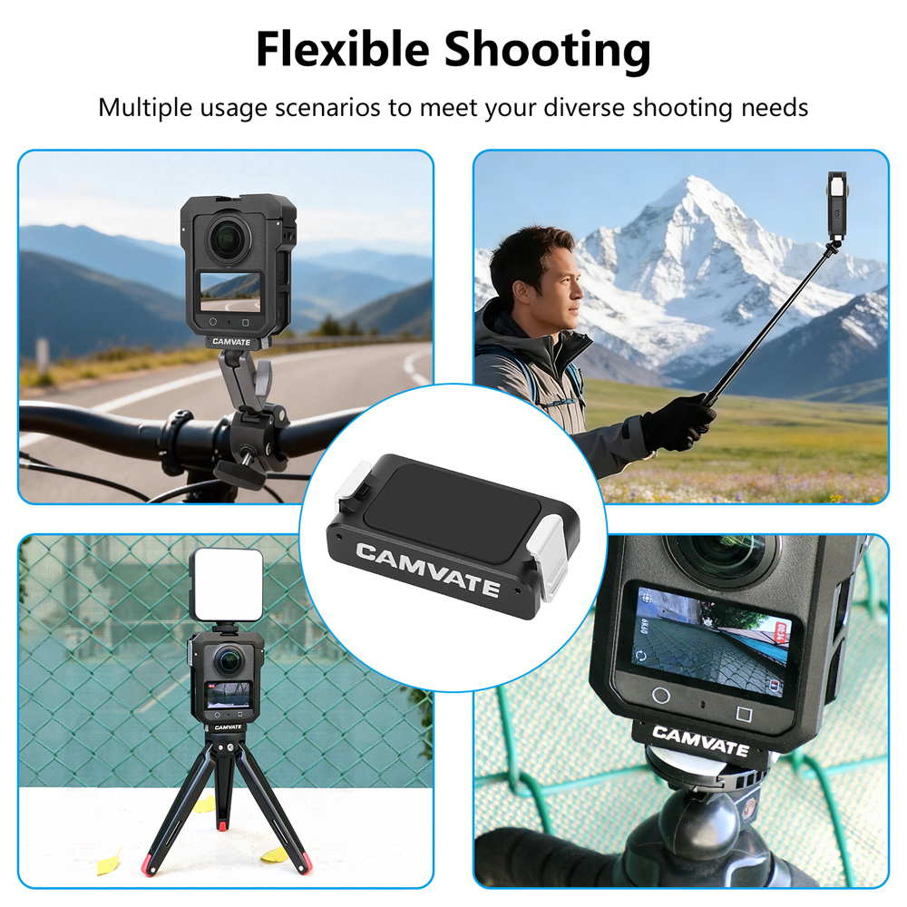 CAMVATE Support Bracket For DJI OSMO Pocket Camera Extension Setup