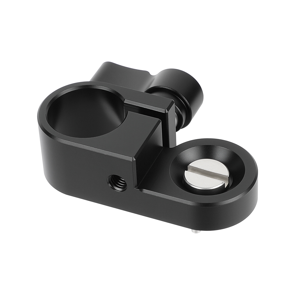 CAMVATE 1/4"-20 Male Anti-Twist to 15mm Single Rod Bracket