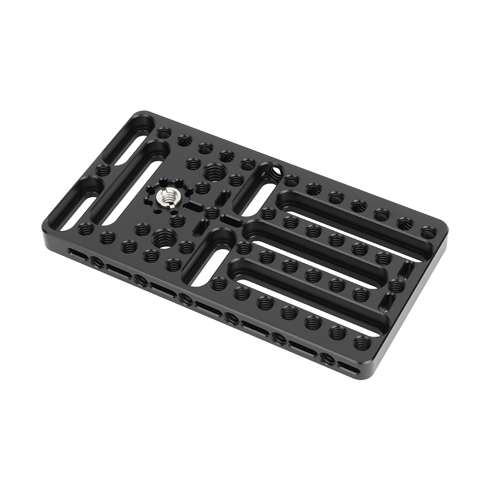 CAMVATE Mini Cheese Plate with 3/8"-16 ARRI-Style Accessory Mount