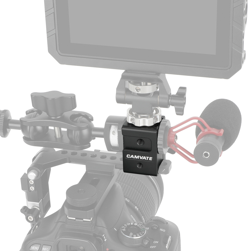CAMVATE 15mm Rod Holder to NATO Clamp Mount