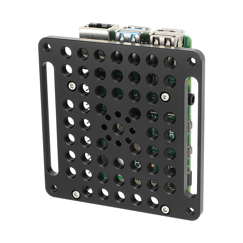 CAMVATE Multipurpose Cheese Plate with 75 to 100mm VESA Mount & 1/4"-20 Anti-Twist Threads