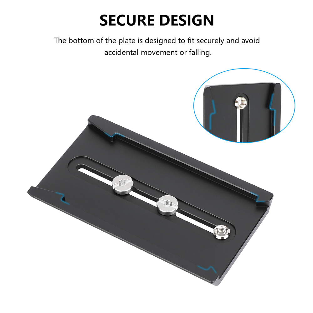 CAMVATE 8" ARRI-Style Dovetail Quick Release Camera Plate