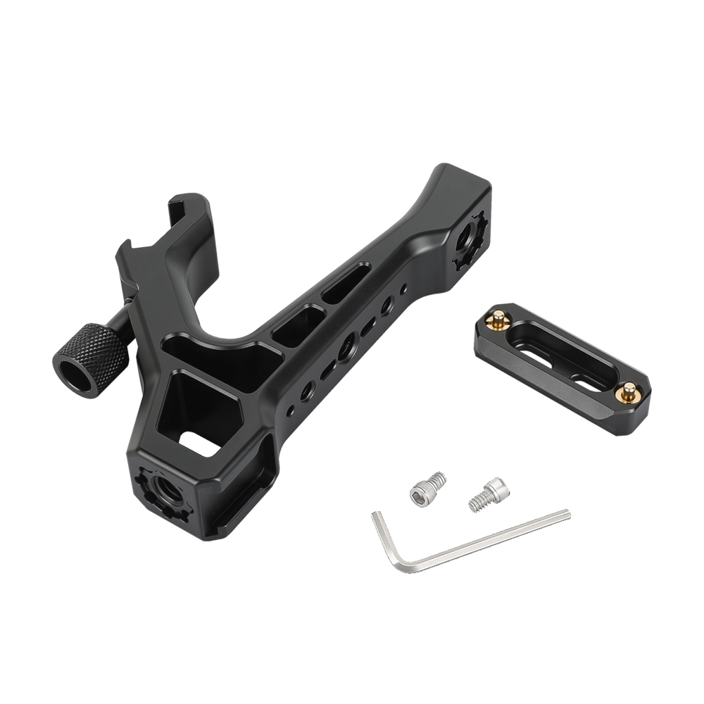 CAMVATE NATO Top Handle with ARRI-Style Accessory Mount & Safety Rail