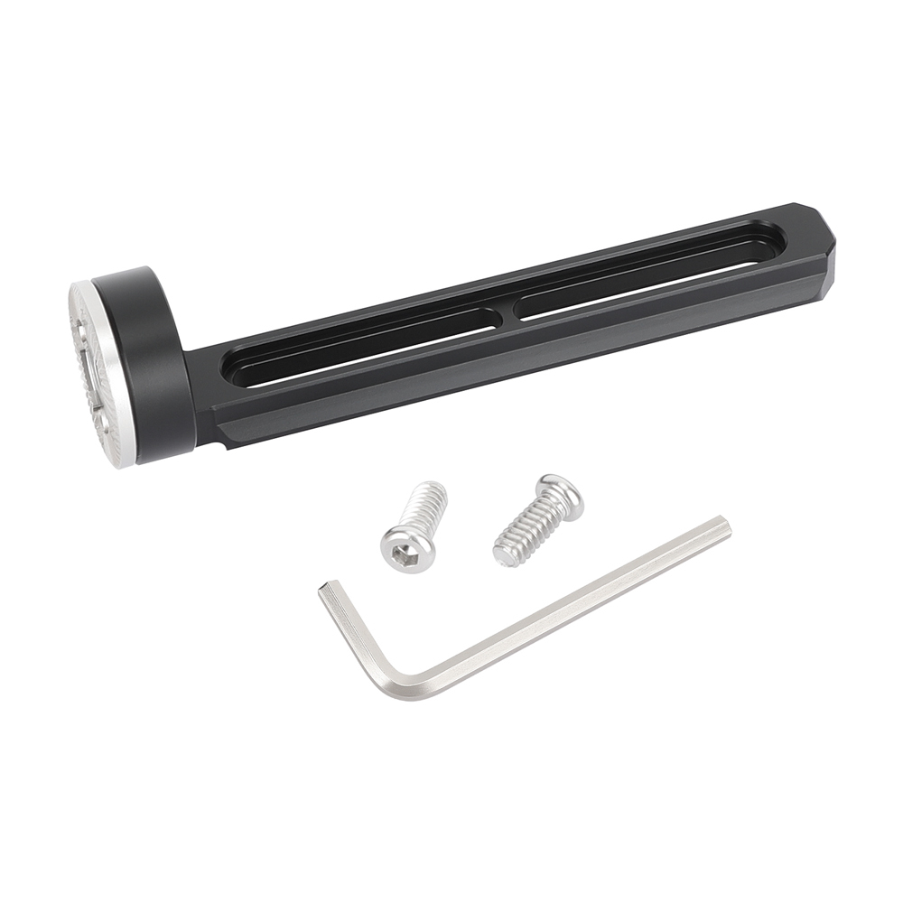 CAMVATE Right-Angle ARRI Rosette Extension with 2" NATO Rail